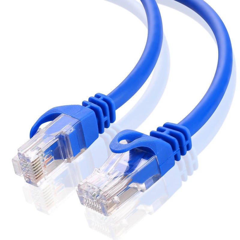 AvesView CAT 6 Ethernet Cable 100 FT, Indoor High-Speed 10Gbps Snagless Long CAT6 Internet Cable 100FT for Network, Router, Modem, Gaming, PlayStation, Xbox, POE Camera, Blue - Image 2